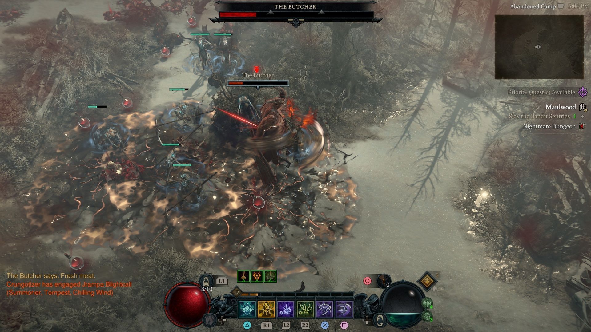 This aggressive foe only seems to show up when he's least wanted (Image via Blizzard Entertainment)